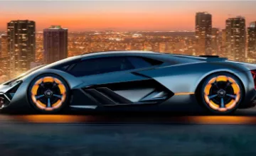 Lamborghini Terzo Millenio electric supercar