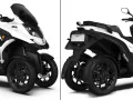 Four-wheel eQooder - electric car, motorcycle and scooter
